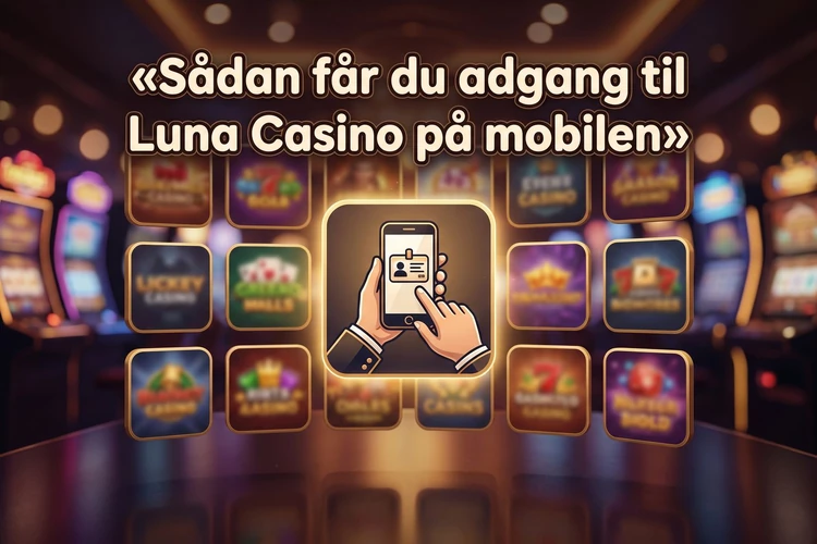 Sådan får du adgang til Luna Casino på mobilen
