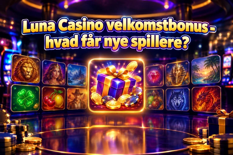 Luna Casino velkomstbonus - hvad får nye spillere?
