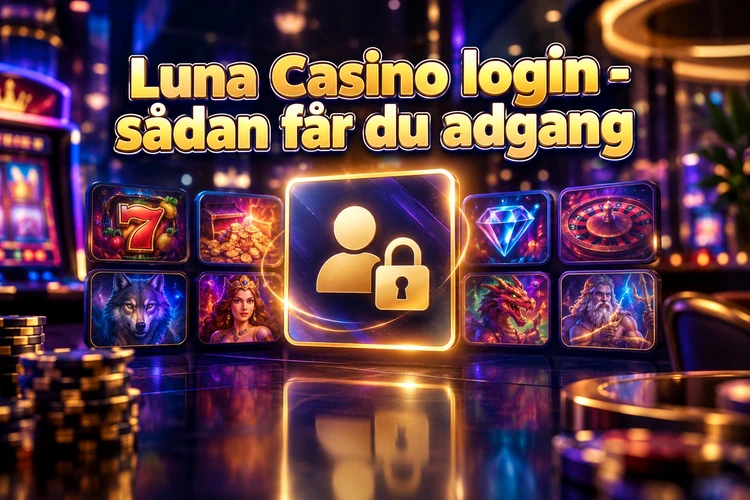 Luna Casino login - sådan får du adgang
